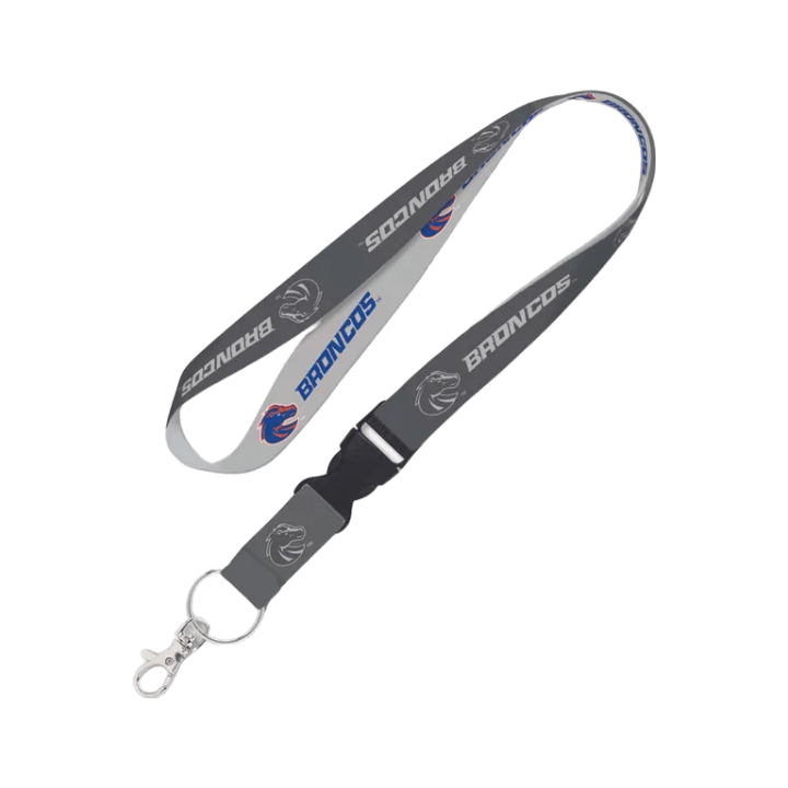 Boise State Broncos Wincraft Lanyard (Charcoal/Grey)