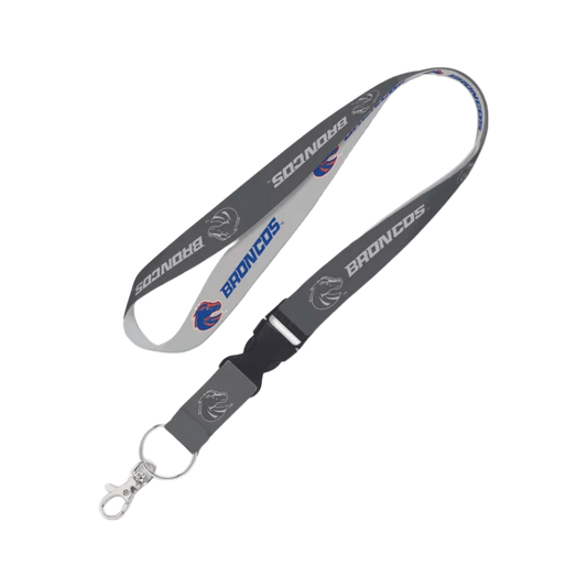 Boise State Broncos Wincraft Lanyard (Charcoal/Grey)