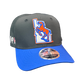 Boise State Broncos New Era Blue Turf 40th Anniversary Vault Mesh 9Seventy Stretch-Snapback Hat (Black/Blue)