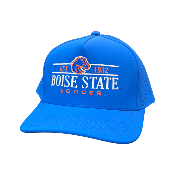 Boise State Broncos Legacy Soccer Cut Above A-Frame Snapback Hat (Blue)