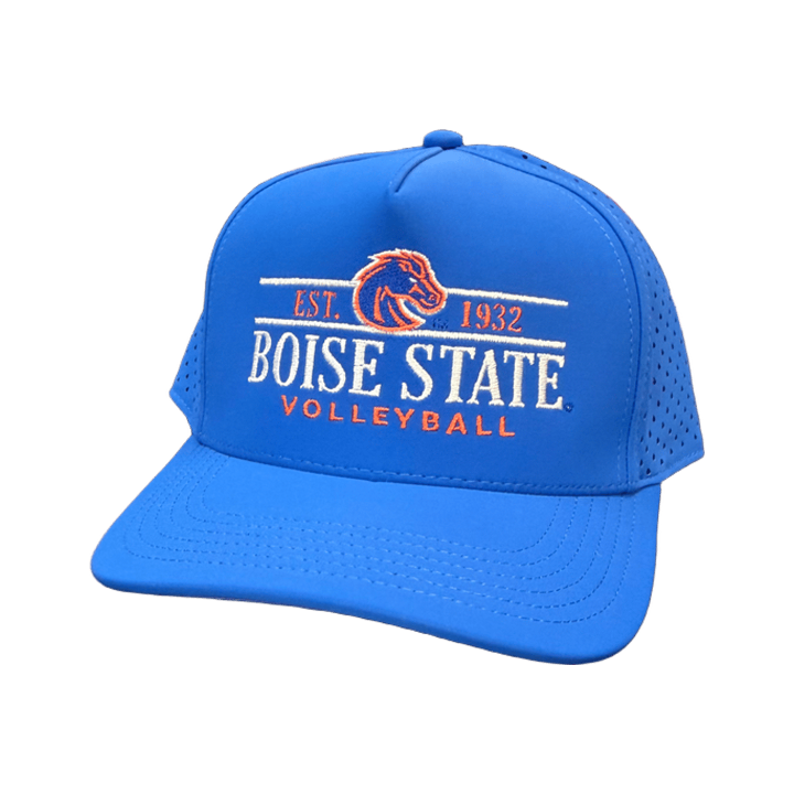 Boise State Broncos Legacy Volleyball Cut Above A-Frame Snapback Hat (Blue) (Copy)