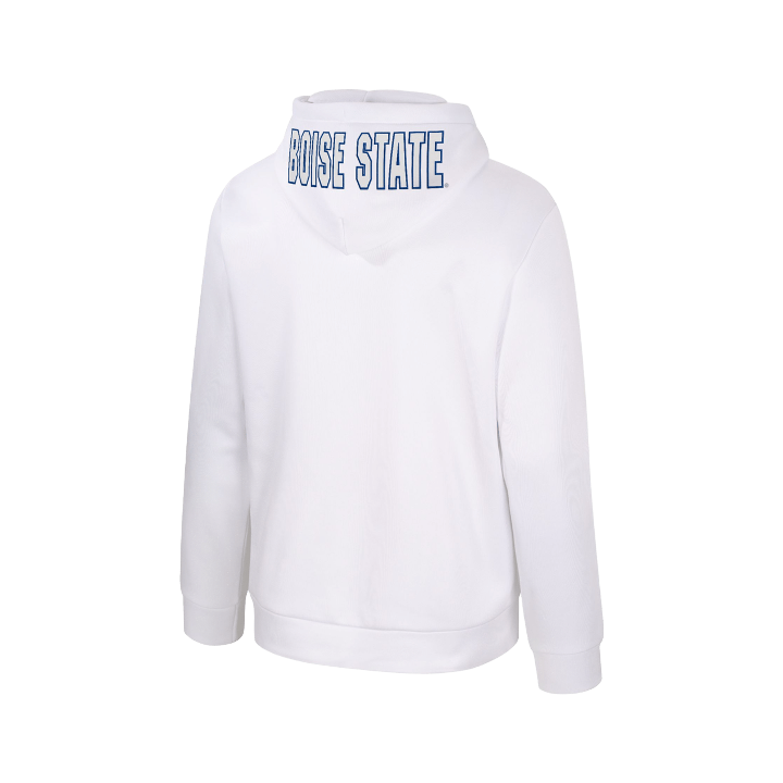 Boise State Broncos Men's Colosseum Hoodie (White)