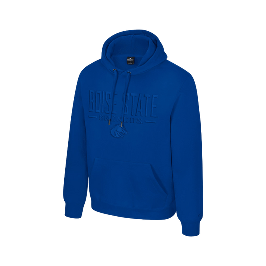 Boise State Broncos Men's Colosseum Tonal Hoodie (Blue)