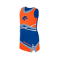 Boise State Broncos Girls Colosseum Cheerleader Onesie (Blue/Orange)