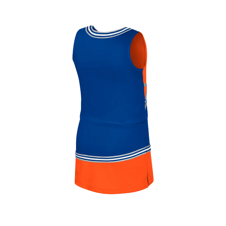 Boise State Broncos Girls Colosseum Cheerleader Onesie (Blue/Orange)