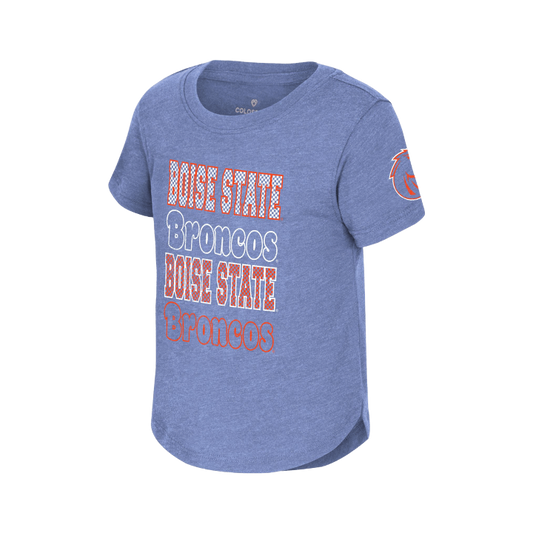 Boise State Broncos Toddler Colosseum Bluey T-Shirt (Blue)