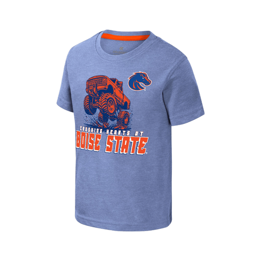 Boise State Broncos Toddler Colosseum Monster Truck T-Shirt (Blue)