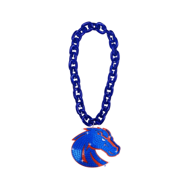 Boise State Broncos Aminco Bling Fan Chain (Blue)