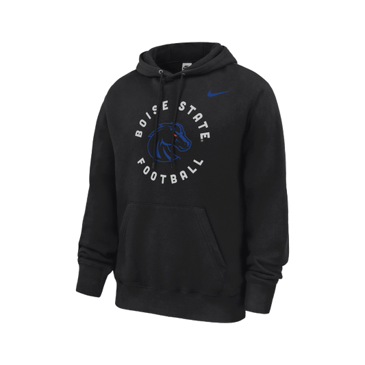 Boise State Broncos Men's Nike Coaches "Football" Hoodie (Black)