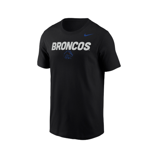 Boise State Broncos Men's Nike Coaches "Broncos" Dri-Fit T-Shirt (Black)