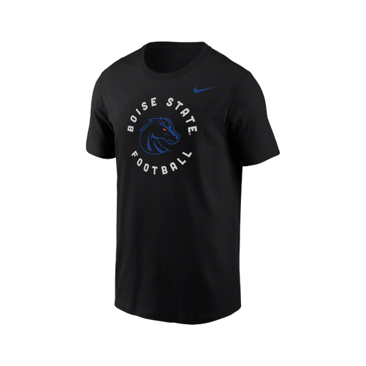 Boise State Broncos Men's Nike Coaches "Football" Dri-Fit T-Shirt (Black)