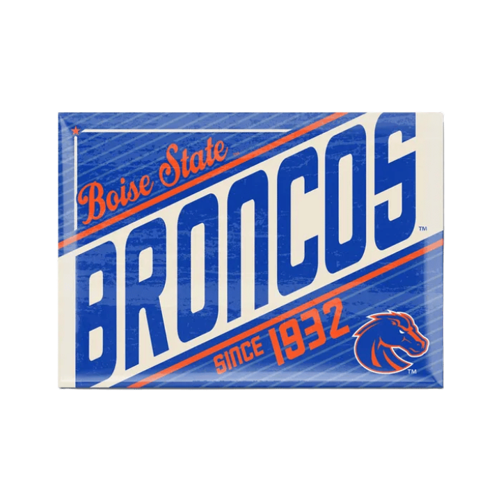 Boise State Broncos Wincraft Retro 2.5x3.5 Magnet