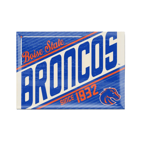 Boise State Broncos Wincraft Retro 2.5x3.5 Magnet