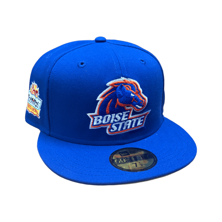 Boise State Broncos New Era Fiesta Bowl 20th Anniversary 59Fifty Fitted Hat (Blue)