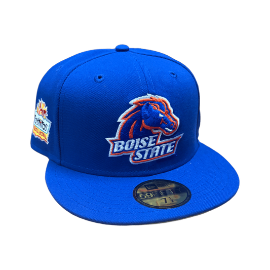 Boise State Broncos New Era Fiesta Bowl 20th Anniversary 59Fifty Fitted Hat (Blue)