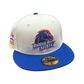 Boise State Broncos New Era Fiesta Bowl 20th Anniversary 59Fifty Fitted Hat (Cream/Blue)