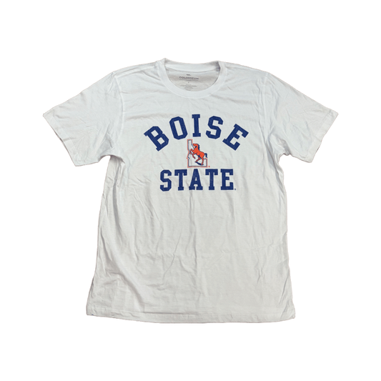Boise State Broncos Men's Colosseum T-Shirt (White)