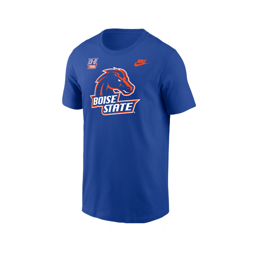 Boise State Broncos Men's Nike Fiesta Bowl 20th Anniversary T-Shirt (Blue)
