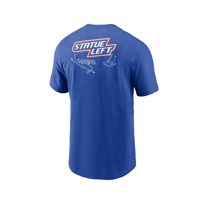 Boise State Broncos Men's Nike Fiesta Bowl 20th Anniversary T-Shirt (Blue)