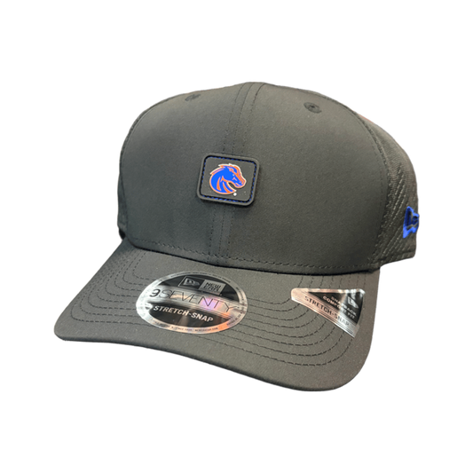 Boise State Broncos New Era Micro Logo Mesh 9Seventy Stretch-Snapback Hat (Back)