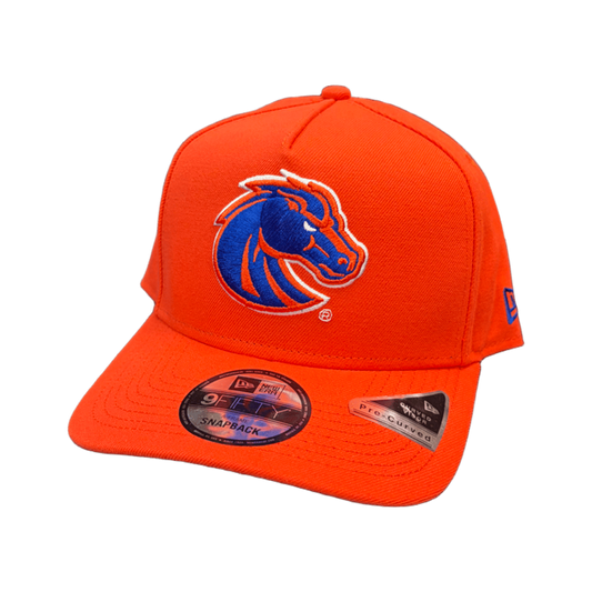 Boise State Broncos New Era 9Fifty A-Frame Snapback Hat (Orange)
