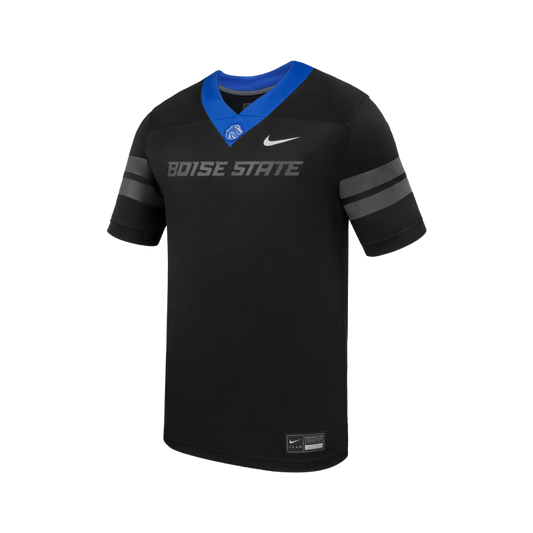 Boise State Broncos Men's Nike Customizable Football Jersey (Black)