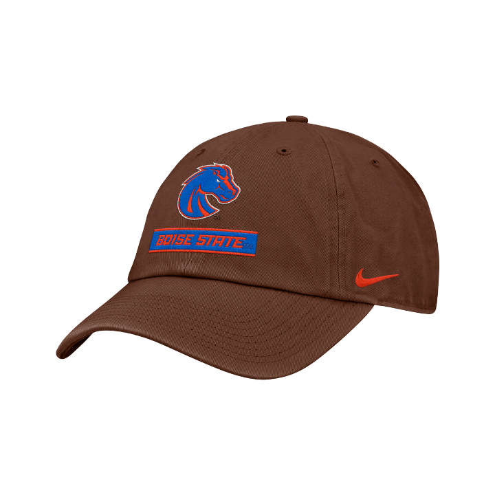 Boise State Broncos Nike 2026 Military Appreciation Club Adjustable Hat (Brown)