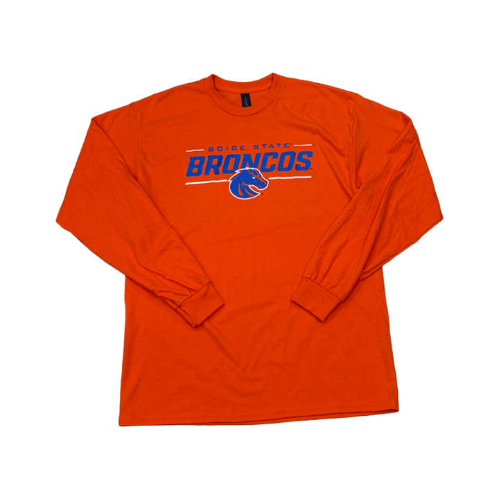 Boise State Broncos Men's Select Gameday Long Sleeve T-Shirt (Orange)