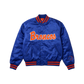 Boise State Broncos Blue & Orange Store Exclusive Satin Bomber Jacket (Blue)