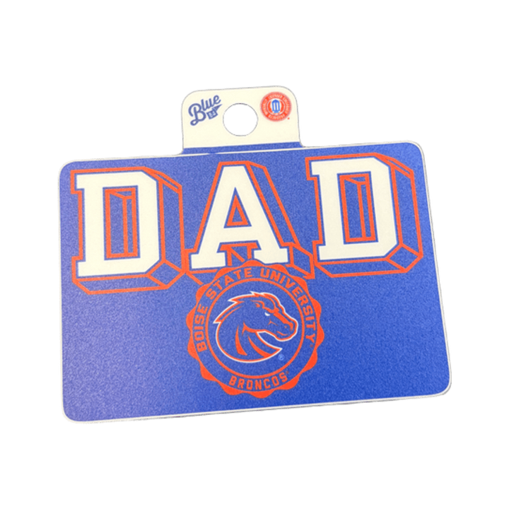 Boise State Broncos Blue84 Dad Sticker