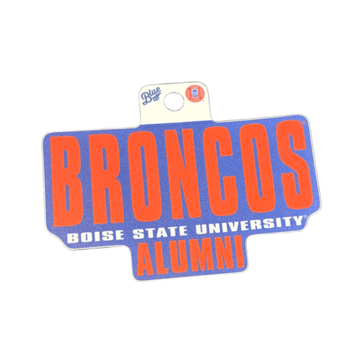 Boise State Broncos Blue84 Alumni Sticker