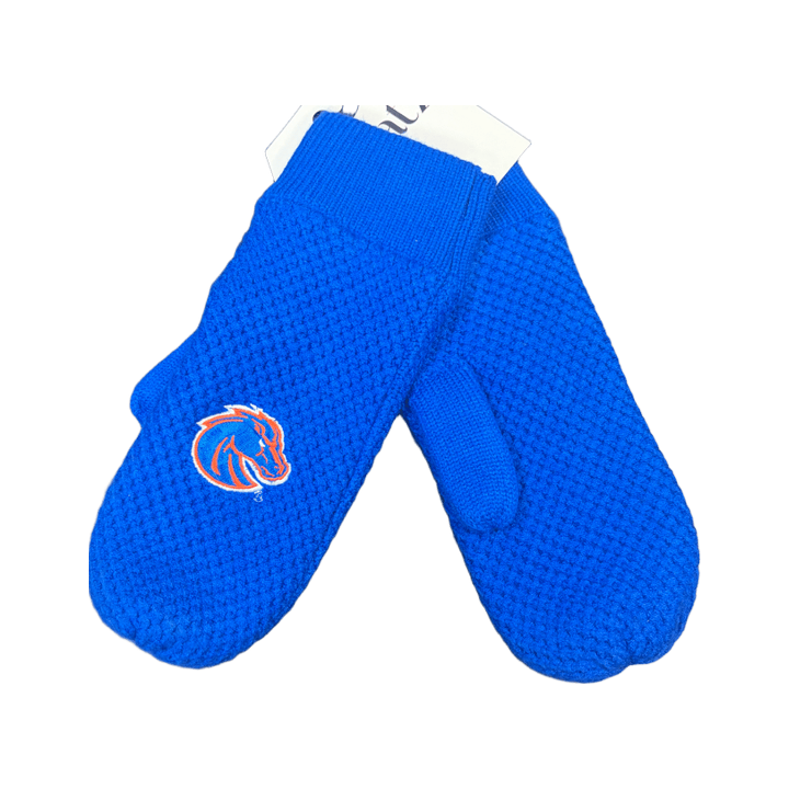 Boise State Broncos ZooZatz Mittens (Blue)