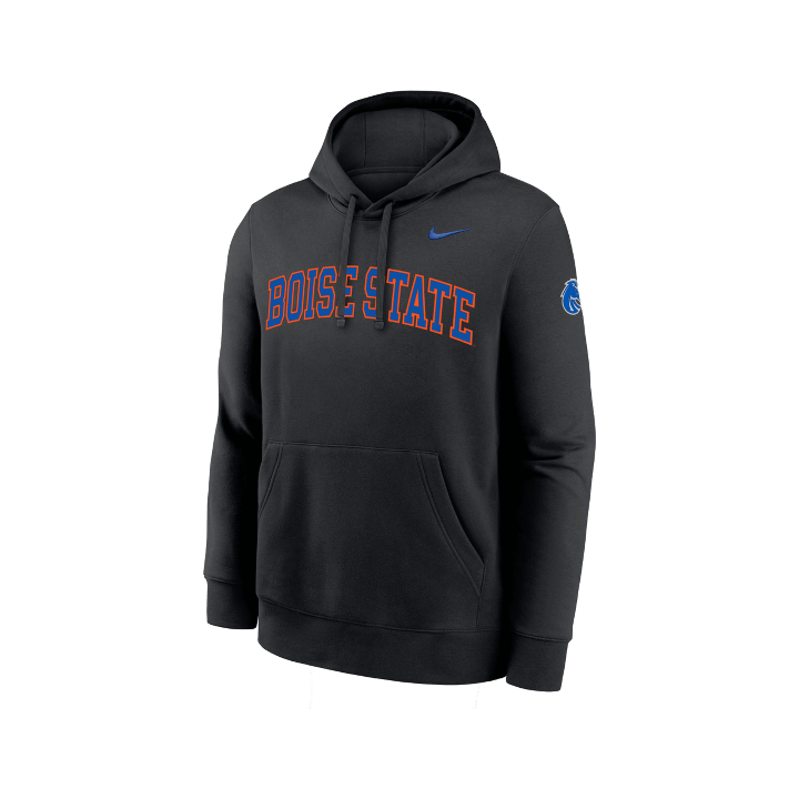 Boise State Broncos Men's Nike Embroidered Hoodie (Black)