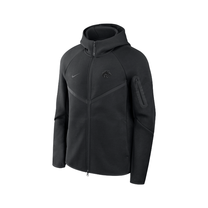 Boise State Broncos Men's Nike Tech Full Zip Hoodie (Black)