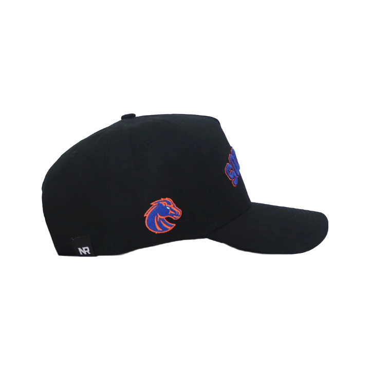 Boise State Broncos No Rivals Upside Down Snapback Hat (Black)