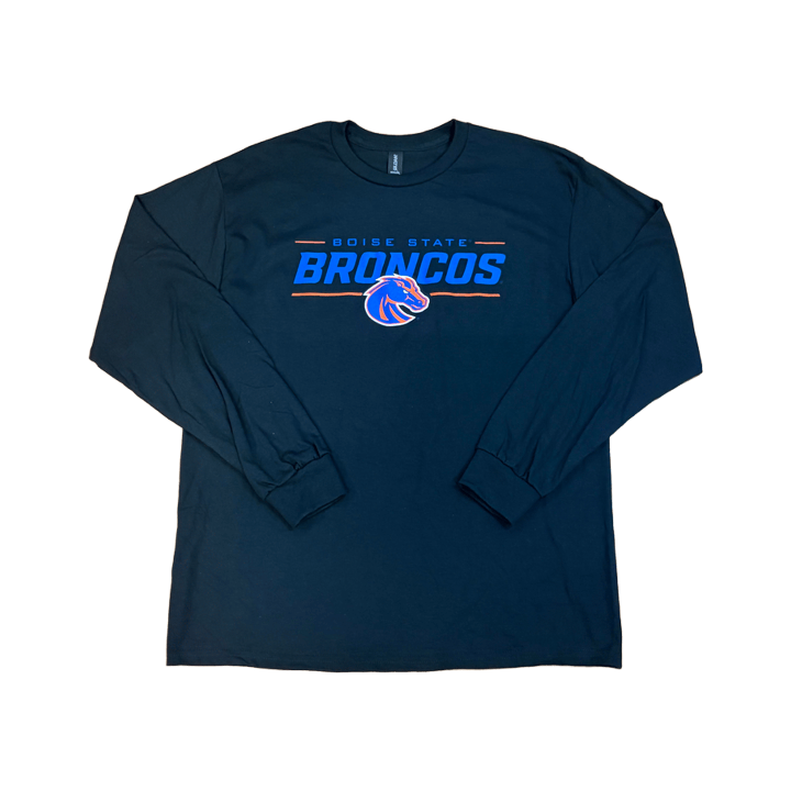 Boise State Broncos Men's Select Gameday Long Sleeve T-Shirt (Black)