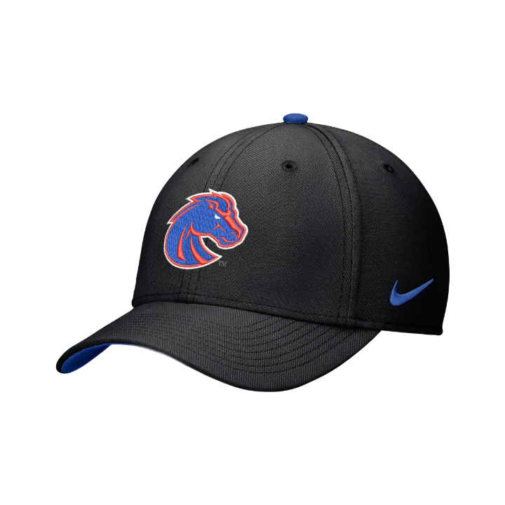 Boise State Broncos Nike Rise Flex Fit Hat (Black)