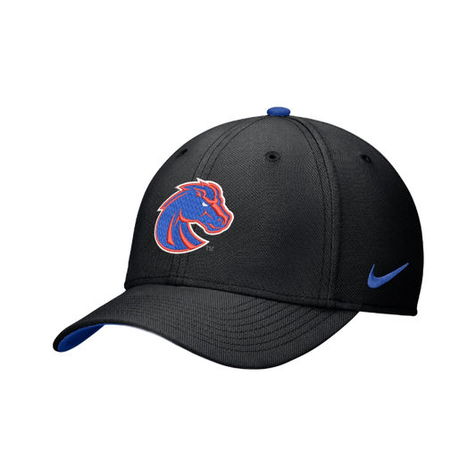 Boise State Broncos Nike Rise Flex Fit Hat (Black)