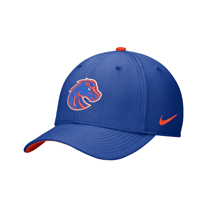 Boise State Broncos Nike Rise Flex Fit Hat (Blue)