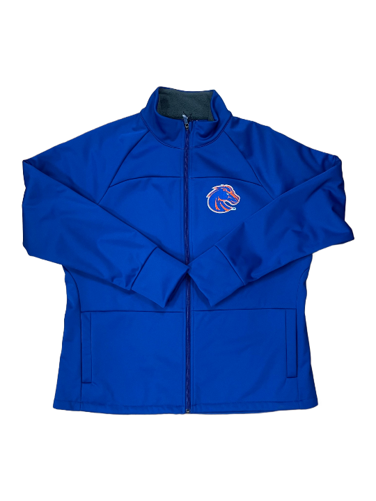 Boise State Broncos Antigua Women's Blue Bronco Full Zip Jacket (Blue)