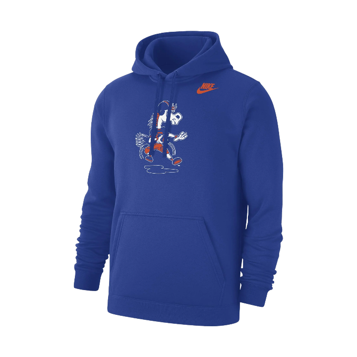 Boise State Broncos Nike Men's Puddle Jumper Hoodie (Blue)