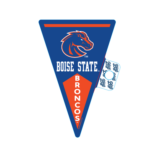 Boise State Broncos Blue84 Vertical Pennant Sticker (Blue)