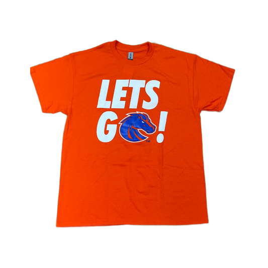 Boise State Broncos Select Men's "Let's Go!" Gameday T-Shirt (Orange)