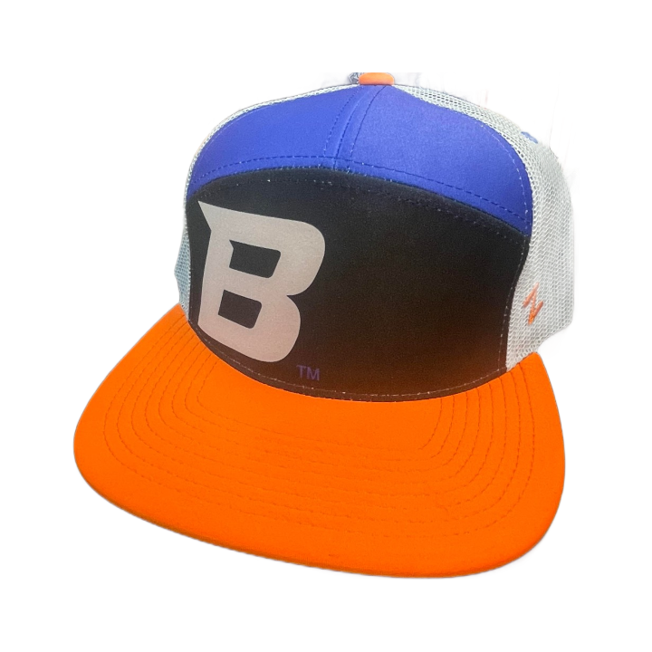 Boise State Broncos Zephyr Multicolor "B" Trucker Snapback Hat