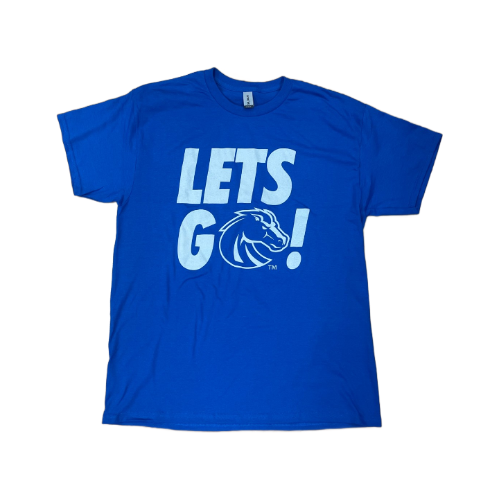 Boise State Broncos Select Men's "Let's Go!" Gameday T-Shirt (Blue)