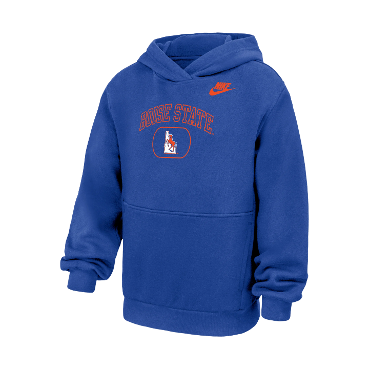 Boise State Broncos Nike Youth Vault Hoodie (Blue)