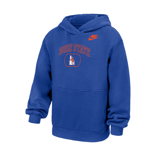 Boise State Broncos Nike Youth Vault Hoodie (Blue)