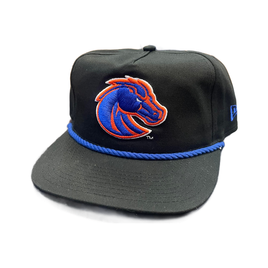 Boise State Broncos New Era Golfer 9Fifty Snapback Hat (Black)