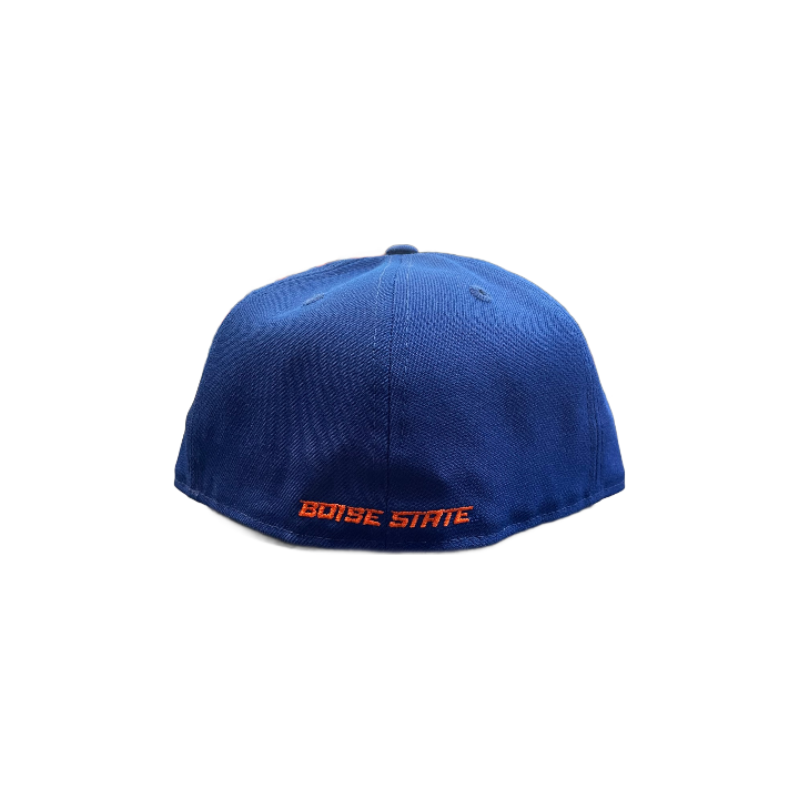 Boise State Broncos New Era Bronco 59Fifty Fitted Hat (Blue)