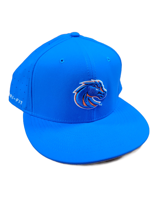 Boise State Broncos Nike Dri-Fit Fitted Hat (Blue)